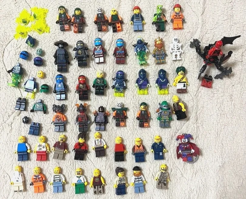 LEGO Minifigure NINJAGO Parts Lot Set Bulk Sale
