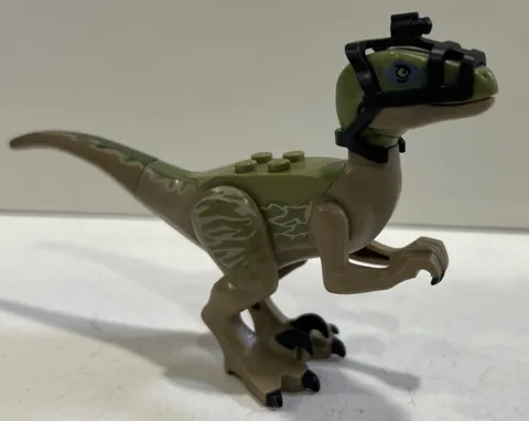 LEGO Jurassic World Velociraptor Minifigure 75917 Delta. Used condition.