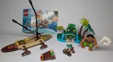 * 90% complete, instructions Included* LEGO Disney Moana Ocean Voyage 41150