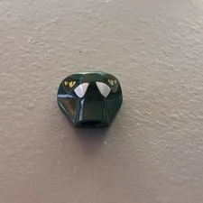 Lego Ninjago Head Modified Snake 4 Yellow Eyes and Lime Scales Pattern Spitta