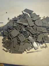 Lego Pieces Dark Grey 3.6 Lbs