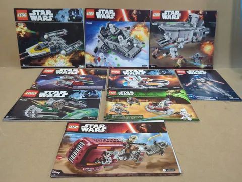 Lot LEGO Star Wars Instruction Manuals – Various Sets – Good Condition