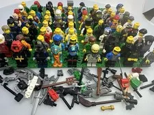 10  LOT Genuine LEGO MINIFIGURES complete  with Accessories