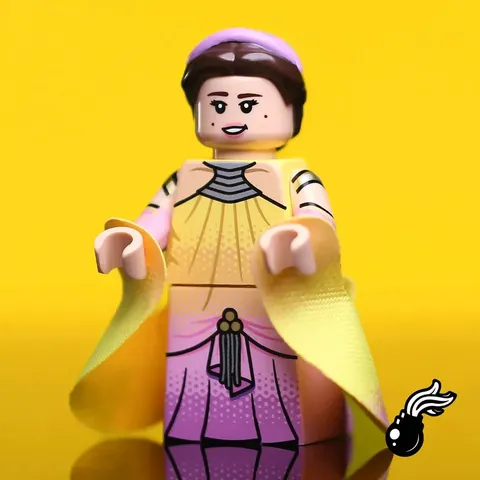 LEGO Star Wars BrickBangers Custom The Lakeside Senator Padme Amidala Minifigure