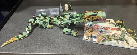 LEGO Ninjago Green Ninja Mech Dragon 70612 Dragon Comp Instructions All Mini-fig