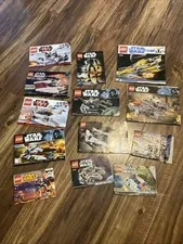 LEGO Star Wars manuals 13 instruction Books Only