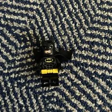 Lego Batman Minifigure Cape Mask Blackbyellow WITH MASK, CAPE AND BELT