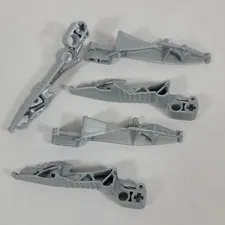 LEGO Bionicle PEARL LIGHT GREY Toa Pohatu Weapon Propeller Drill Claw Part 60925