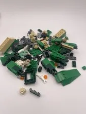 Mixed Lot of Lego Bricks & Pieces Green