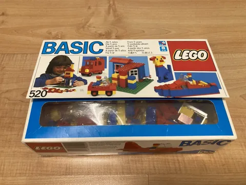 Lego vintage basic 520 Basic Building Set new and sealed