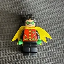 Lego DC Super Heroes Minifigure Robin Green Mask Batman