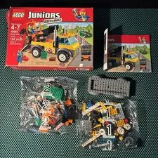 LEGO Juniors: Roadwork Truck (10683) Open Box **Look & Read**