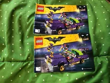 Lego 70906 manual instructions only  1 & 2 good condition