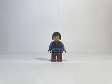Lego Minifigure Ninjago Nya in Red Honor Robe Day of the Departed No Accessories