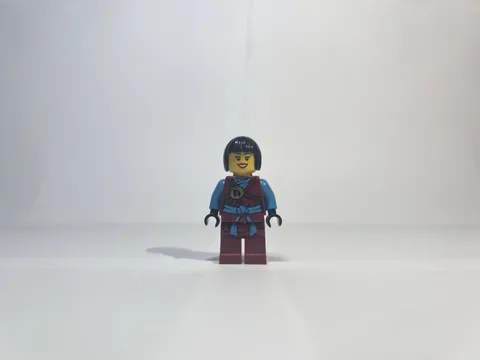 Lego Minifigure Ninjago Nya in Red Honor Robe Day of the Departed No Accessories