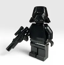 Official Lego Monochrome Unprinted Sith Trooper Minifigure Unreleased Prototype