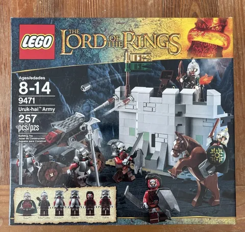 LEGO 9471 Uruk-hai Army Lord of the Rings Two Towers Completely Sealed