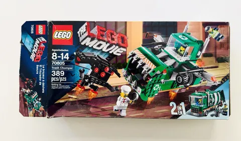 LEGO Movie 70805 Trash Chomper Parts Lot Incomplete w Box Instructions