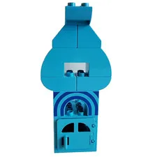 LEGO DUPLO Bundle TURQUOISE AZURE BLUE Pieces Building Blocks Collection Lot 8