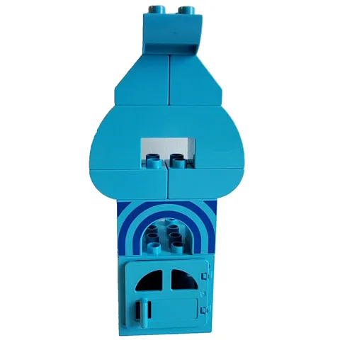 LEGO DUPLO Bundle TURQUOISE AZURE BLUE Pieces Building Blocks Collection Lot 8