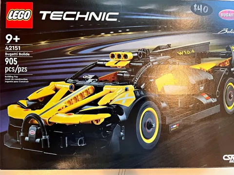 LEGO Technic Bugatti Bolide 42151 Pull Back Complete Set 905 pcs Ages 9+ 2023