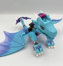 LEGO Elves Merina Water Dragon 41172 Discontinued Set Incomplete Blue Dragon