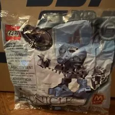 McDonald's Happy Meal LEGO BIONICLE Matoro 1393 Polybag Complete Set 8pc (2001)