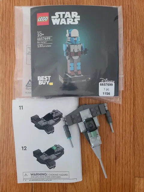 LEGO Star Wars 6657699 Bo Katan Best Buy & N-1 Starfighter Lego Build Event