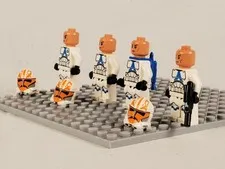 LEGO Star Wars Ahsoka 332nd Clone Trooper Lot 4 sw1097 sw1276 Jetpack