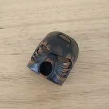 Lego Bionicle Kanohi Mask Hau Infected Black Rusted RARE Exclusive Retired