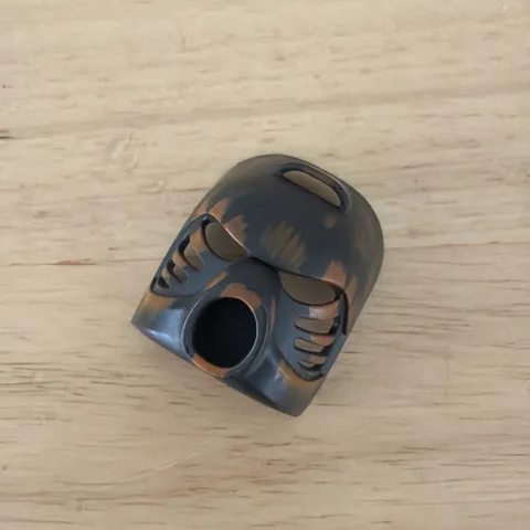 Lego Bionicle Kanohi Mask Hau Infected Black Rusted RARE Exclusive Retired
