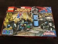 * New * Lego 6873 Marvel Spider-Mans Doc Ock Ambush Sealed Box ( Free Ship )