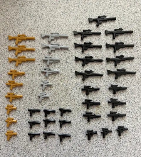 LEGO Star Wars | Blaster Rifle Sniper Handgun Pistol lot of 42