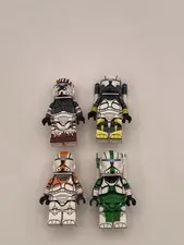 Lego Star Wars Clone Army Customs Delta Squad Minifigure Lot Clone Commando CAC