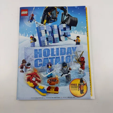 Lego Shop At Home Winter 2016 Big Holiday Catalog Magazine Issue Illustrated