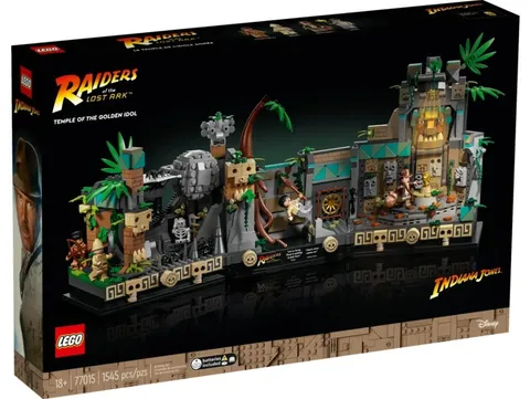 LEGO Indiana Jones 77015 Temple of the Golden Idol 1545 Pieces