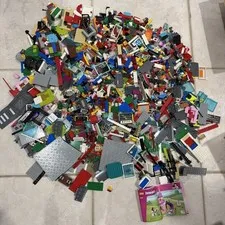 LEGO 6.5 lbs Pounds Random Parts Pieces Building Plates Blocks Lot Friends City