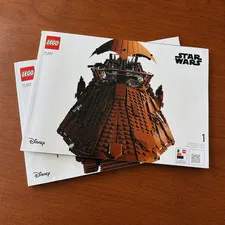 LEGO Star Wars 75397 UCS Jabba's Sail Barge Instruction Booklets Complete  New