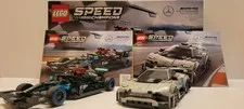 Lego Speed Champions 76909 Mercedes-AMG F1 W12 E & Project One Complete Manuals