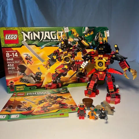LEGO NINJAGO: Samurai Mech (9448) 100% Complete, Box & Booklet(Read Description)