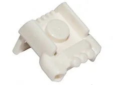 LEGO White Minifigure Jet Pack with Short Nozzles and Stud 58017 Used Genuine