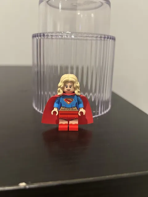 LEGO Custom Printed Supergirl Minifigure Red Printed Cape  DC Super Heroes
