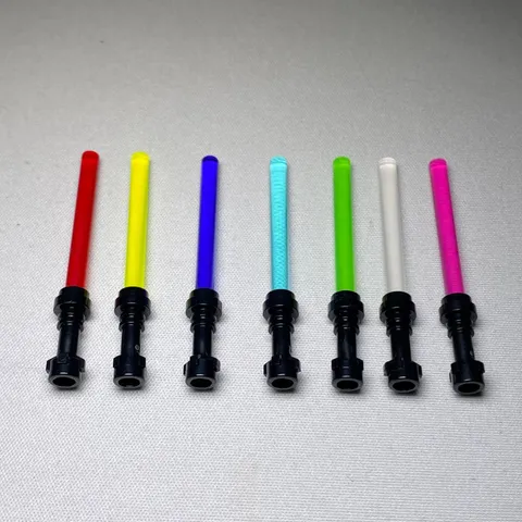 Genuine LEGO Lightsaber MINIFIGURE StarWars Weapon ~ All 7 colors