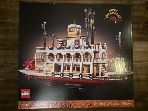LEGO (21356) Ideas River Steamboat - New Sealed - Ships Fast