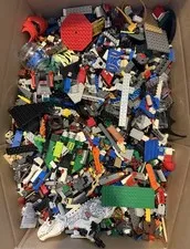 37 Pounds LEGO Pieces From Different Sets Minifig Parts Base Plates Mini Figs