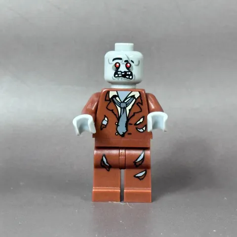 LEGO Minifigure Zombie mof018 Reddish Brown Suit from Halloween Accessory Set