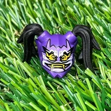 LEGO Ninjago Oni Mask Of Hatred Ultra Violet Minifigure Headgear Piece Purple