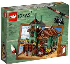 Retired - LEGO Ideas: Old Fishing Store (21310) - (Manual + Box inc)