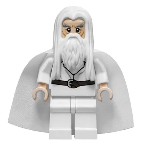***NEW***LEGO Lord of the Rings Gandalf the White Minifigure lor063 79007