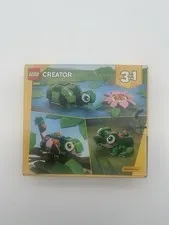 LEGO Creator 3 in 1 Turtle with a Water Lily Flower Building Toy Multicolor